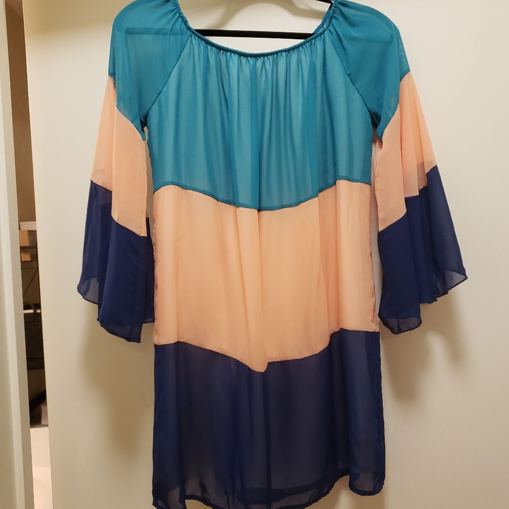 Color block dress